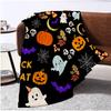 Halloween Print Blanket