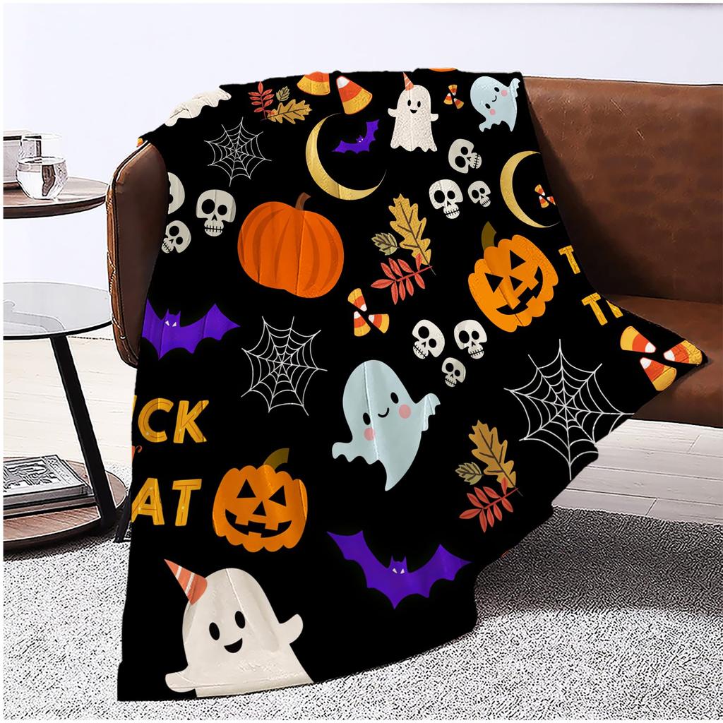 Halloween Print Blanket