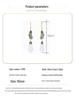 Cloisonné Magnolia Earrings with Gold-Plated Copper and Imitation Hetian Jade in Retro Court Style