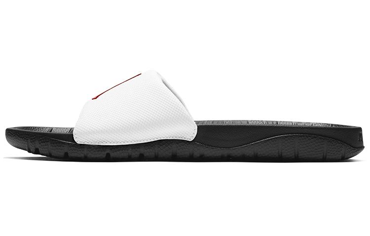 Jordan Break Slide Black University Red White AR6374-016 41