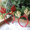 2024 Christmas Bells & Antlers Headband Hair Clips for Festive Parties