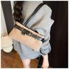2025 Vintage Texture Tote Bag - Versatile European & American Design, Trendy Casual Women's Underarm Bag