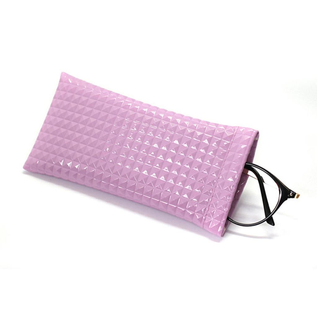 PU Leather Sunglasses Bag For Women Men Glasses Case Wallet Storege Cases Portable Waterproof Glasses Storege Bags