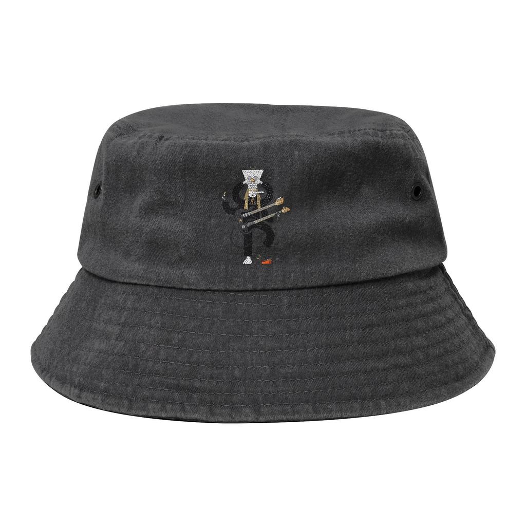 Cappello a secchiello Rock Angine de Poitrine Band per Ragazza Vocation Lavato Usurato Cappello da Sole Protezione UV per Cappelli da Pesca Copricapi
