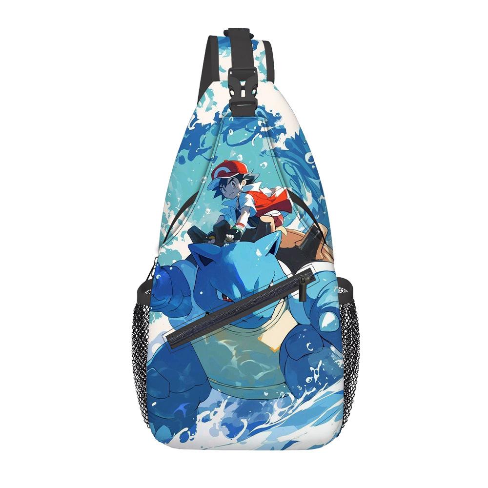 Breast Bag Men S And Women S Shoulder Messenger Bag Oxford Cloth Chest Sports And Leisure Small Satchel Backpack Men S Bag Chest bag