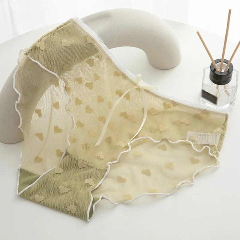 

Нижнее белье, милое, кружевное, со средней талией, хлопковое, с внутренней промежностью, треугольное, тонкое, дышащее, нижнее белье для девочек L