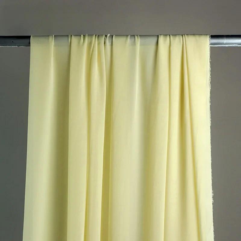 100x150cm Chiffon Fabric Clothing Wedding Decoration Avocado Green Sage Mint Yarn Layout Gauze DIY Home Deco Dress Material