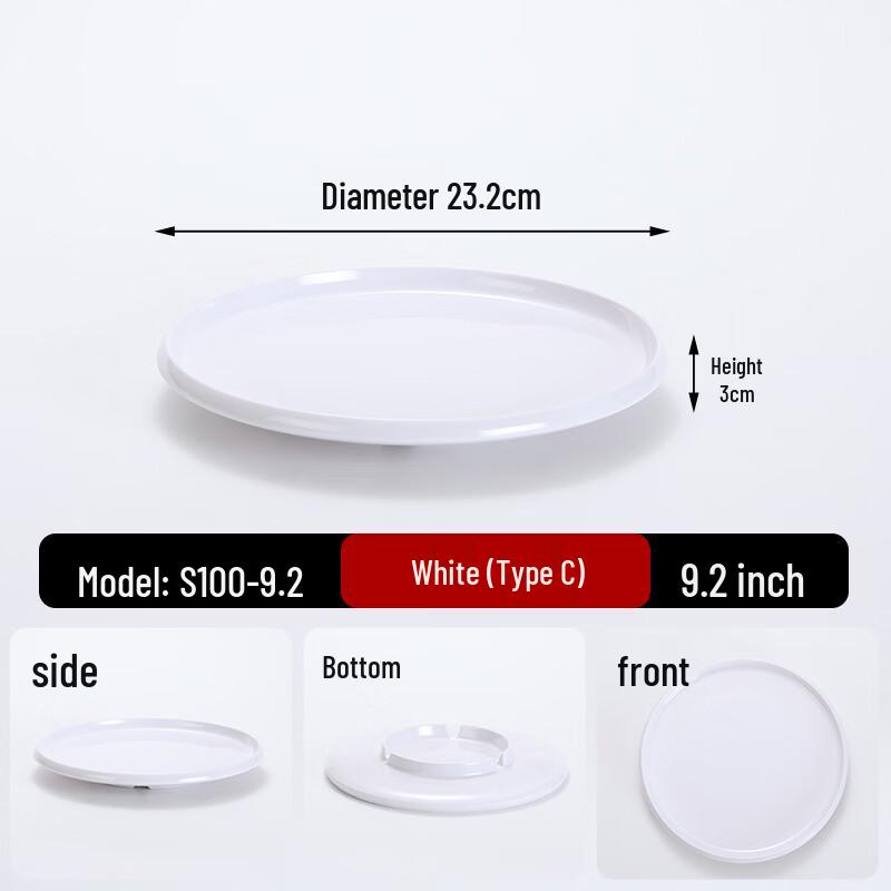 Melamine Round Serving Plate