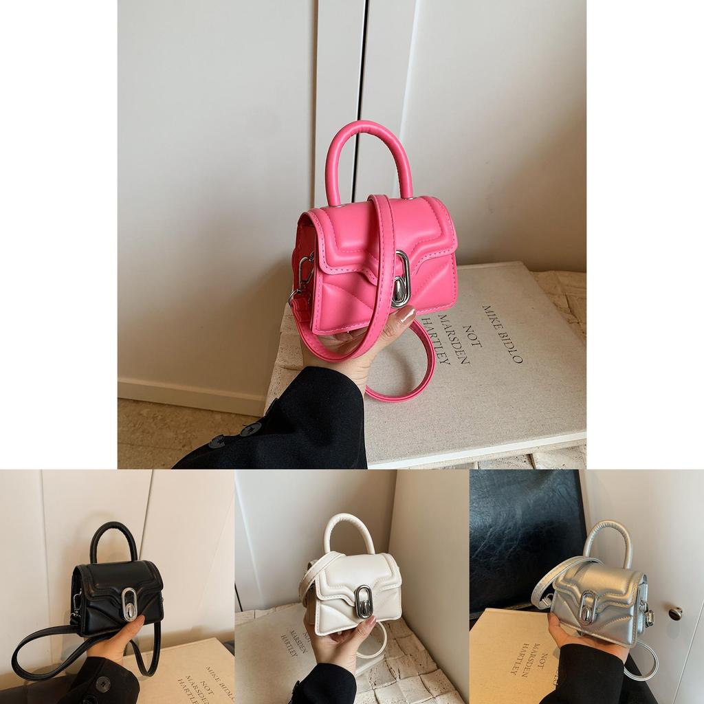 Fashionable Mini Shoulder Bag Stylish Pu Leather Crossbody Suitable For All Genders