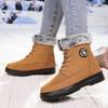 Snow Boots, Women's Shoes, High-top, Long Boots, Cold-proof Shoes, Warm Shoes, Fleece, Thickened Boots, Thick-soled Shoes, Cotton Shoes