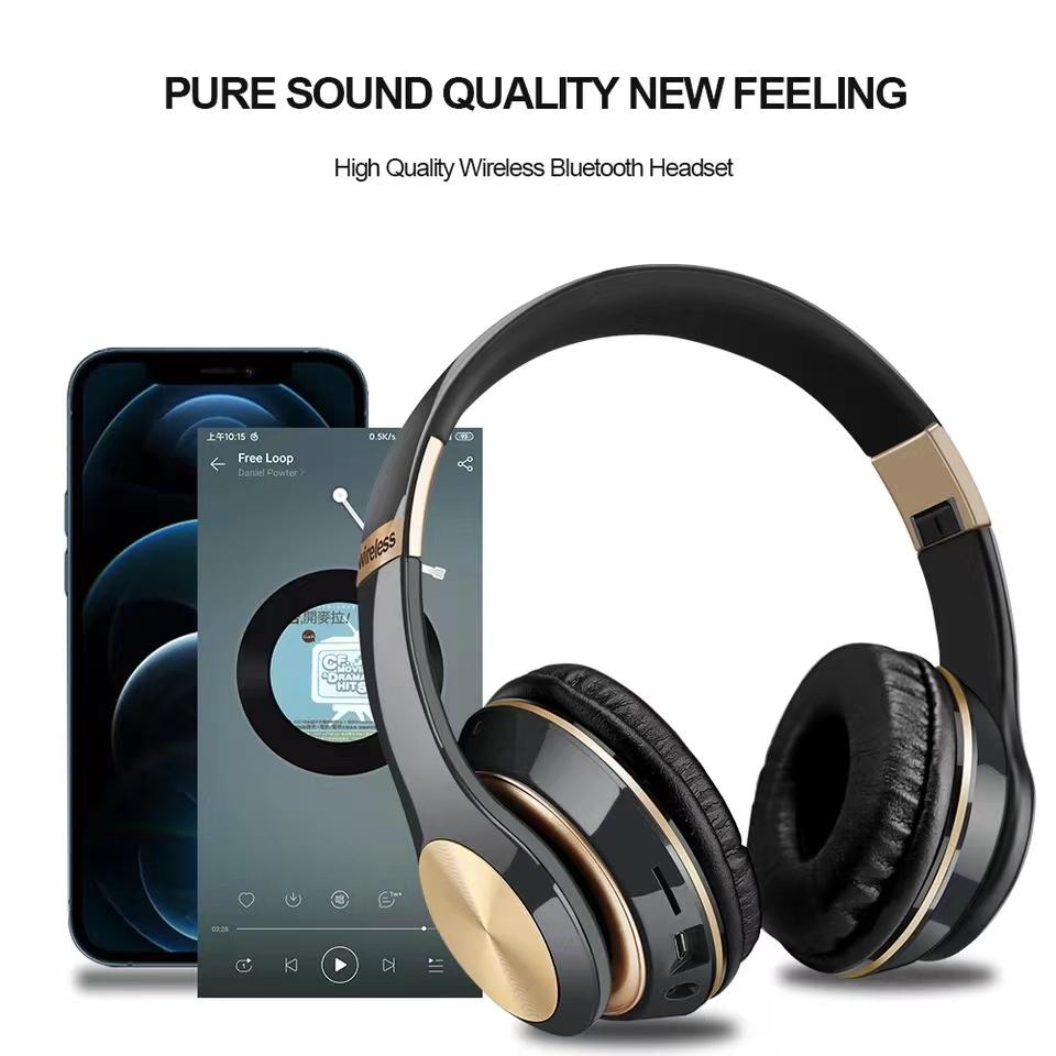 Xiaomi T5 Wireless Bluetooth Headset With Microphone Noise Reduction Foldable For Phone Wired Headphones Blutooth Pc Gamer Girl Sale