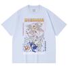 230 Gsm 100% Cotton Digimon V7 Print Unisex Heavy Cotton T Shirt