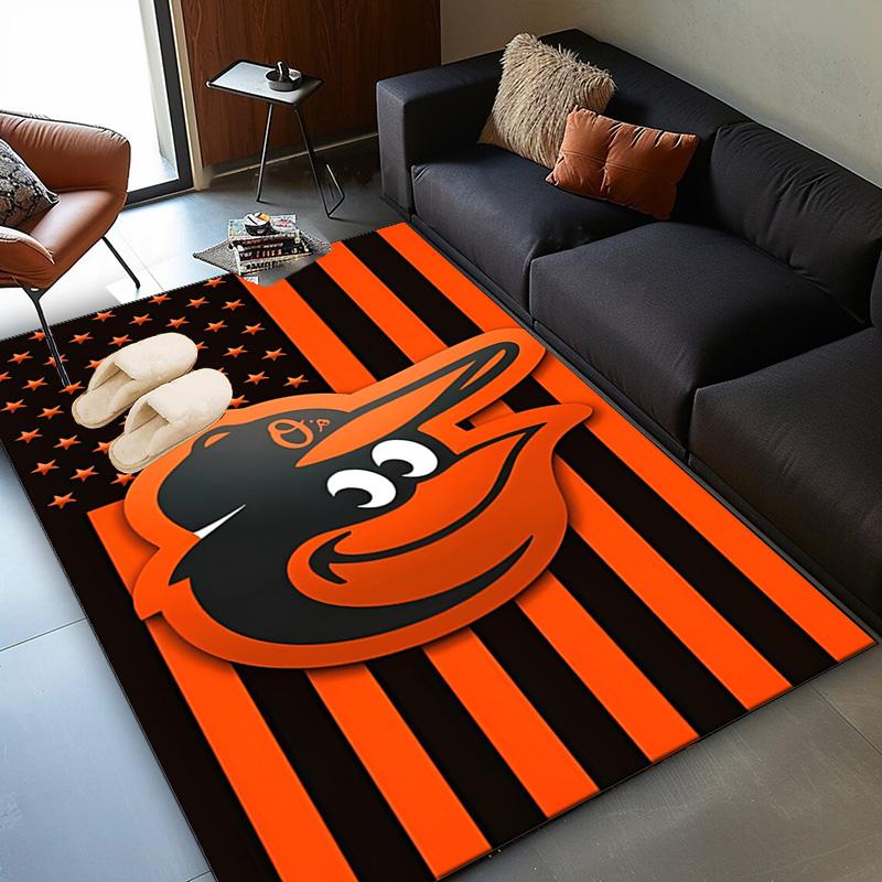 Baltimore Basketball Area Rug Suitable for Indoor And Outdoor,Carpets for Kitchens, Homes, Offices, Living Rooms,Home Decor,Christmas Gift