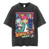 2026 Hot Sale Washed Vintage Anime The Disastrous Life of Saiki K Saiki Kusuo T-shirt Men Women Retro Cartoon Merch T-shirts Oversized T Shirts Top