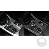 Dla BMW X3 F25 11-17 X4 F26 14-17 Panel zmiany biegów z włókna węglowego dekoracyjna pokrywa akcesoria do dekoracji wnętrz samochodów