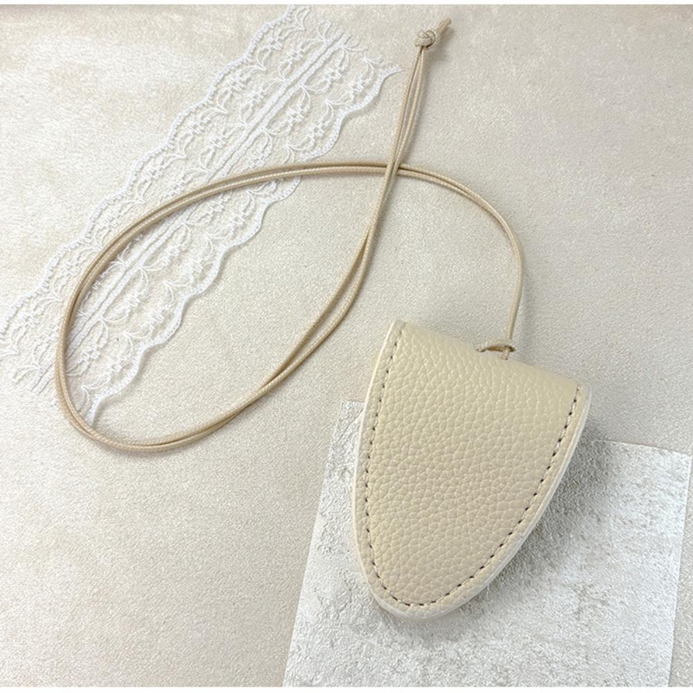 NEW Pu Leather Neck Hanging Glasses Bag Sunglasses Clip Glasses Chain Storage Necklace Women's Hanging Rope Sweater Chain