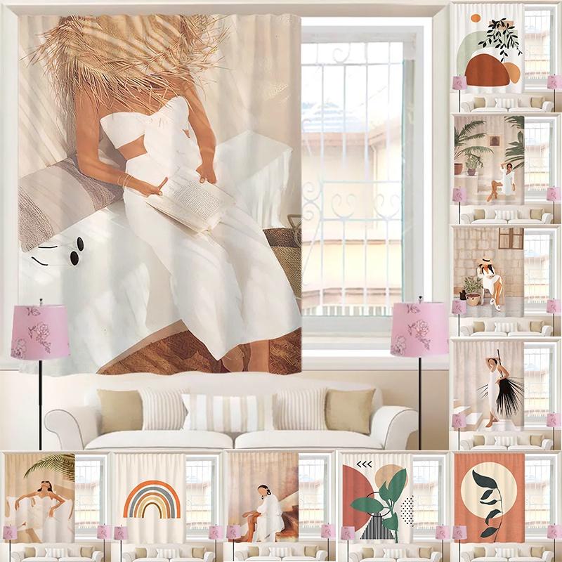 Elegant Self Adhesive Curtain Window Perfect For Cozy Bedrooms And Stylish Home Interiors