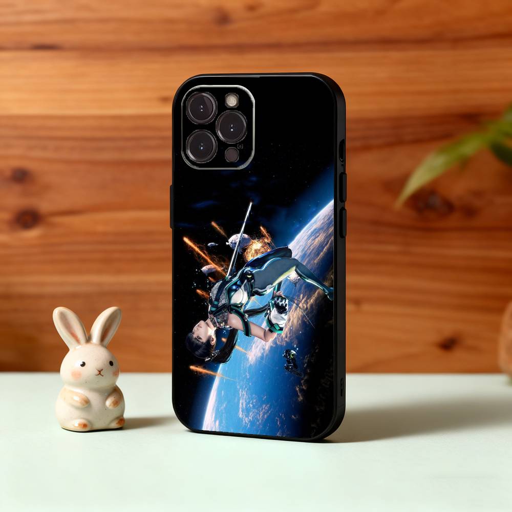 

Game S-Stellar B-Blade Phone Case For iPhone17 16 15 14 13 12 11 Pro Max Plus,5G Soft Black Case iPhone14