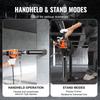 Core Drill Machine 0.8-6.3in Dia 2000W Handheld and Stand Core Drill Rig