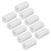 10Pcs Printable Paper Rolls White Printable Thermosensitive Thick Paper Thermal Paper Rolls for Smal