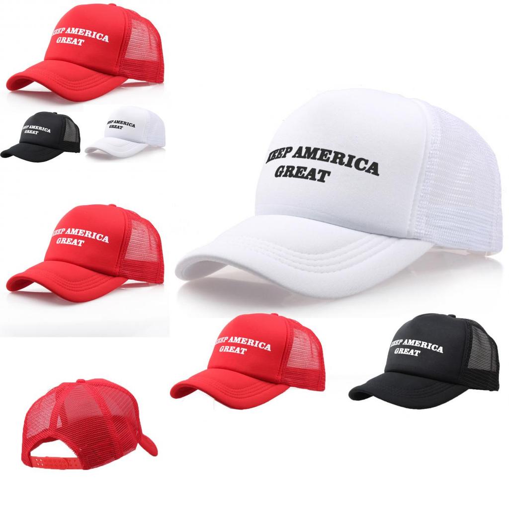 Great Keep America 2020 Classic Trump Hat President Baseball Net Cap Summer
