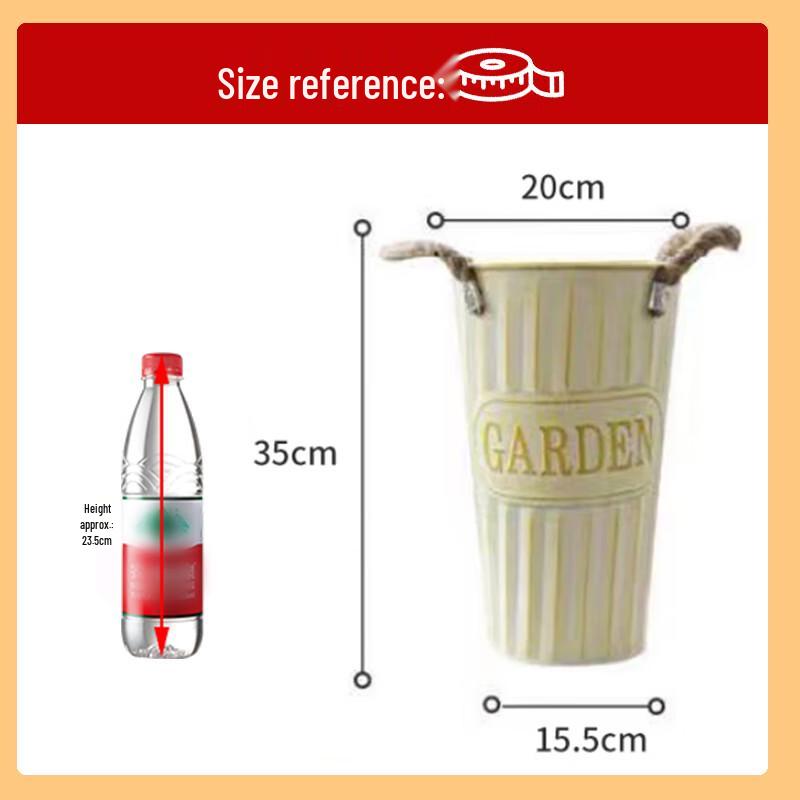 Leisurely Life Floral Vases and Buckets