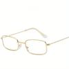 Y2K Retro Small Square Frame Glasses for Women  Lightweight Vintage Style Fashion Accessory for Casual & Formal Outfits