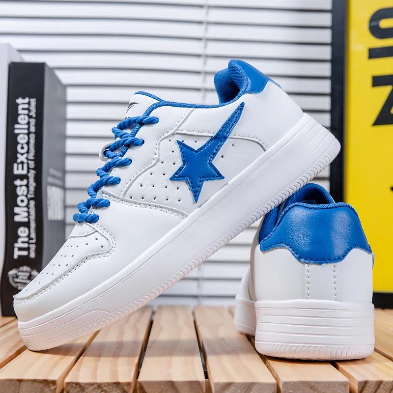 2024 New Classic Lightweight Skateboarding Shoes Men's High Quality Walking Sports Shoes Leather Casual Sports Shoes Size35-48