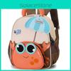 Unisex Childrens Backpack With Durable Nylon Construction And Fun Cartoon Print