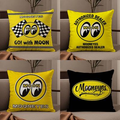 Niedlicher Cartoon M-Mooneyes Kissenbezug Guter Druck Kissenbezug Wohnzimmer Sofa Kissenbezug Schlafzimmer Zimmerdekor