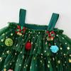 Toddler Baby Girl Christmas Dress Star Sequin Layered Tutu Tulle Dress Girls Cake Smash Xmas Tree Dresses