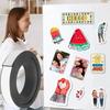 12-1M Self Adhesive Rubber Magnet Strip Refrigerator Photo Posters Fixing Tape Decal Flexible Magnet Strip for Diy Art Mounting