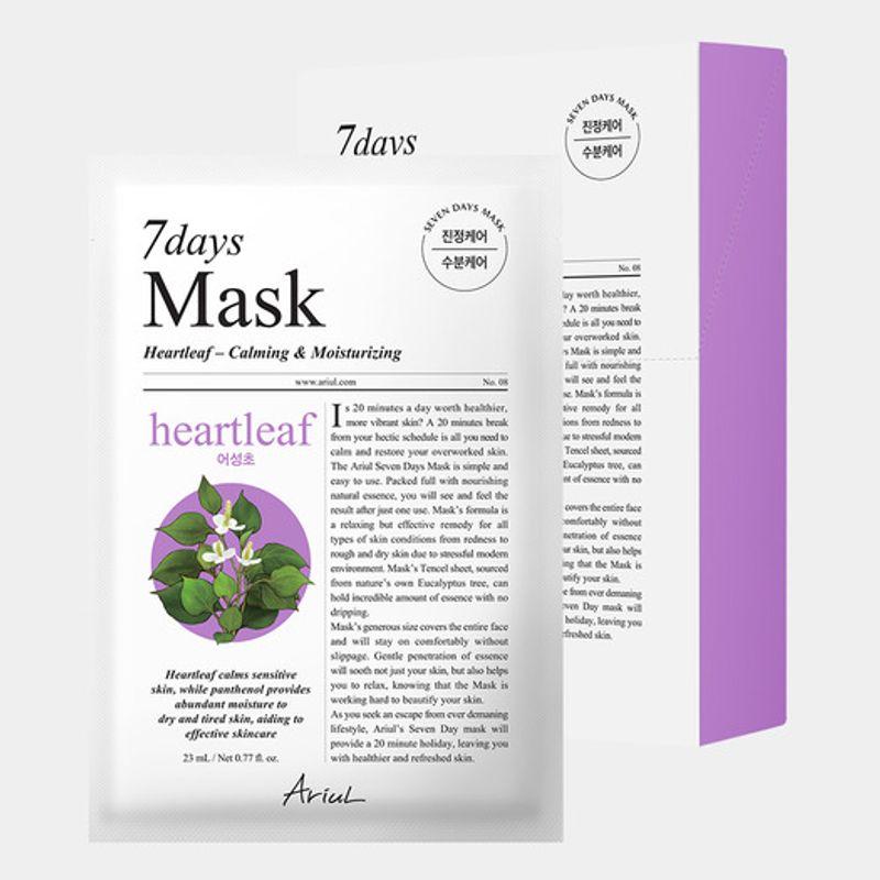 

NEW Seven Days Mask Pack with Asungcho P 10 Sheets (Moisture & Soothing)