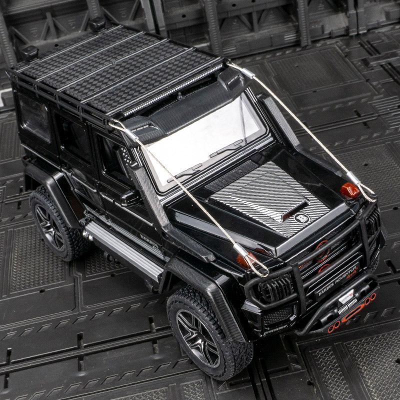 

Jinlifang 1901-182 Внедорожная сплавная модель джипа Brabus G550 со звуком и светом