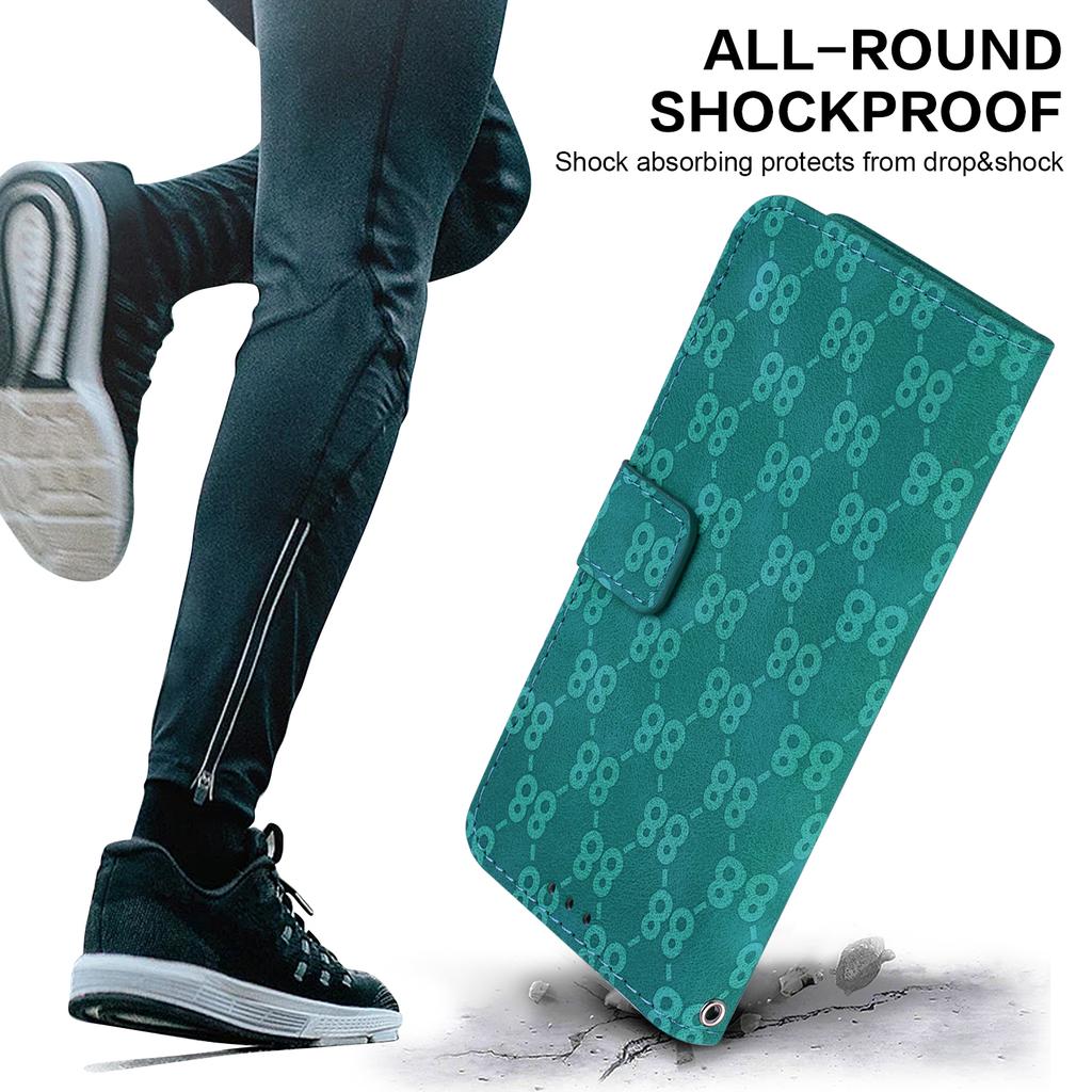 For Samsung Galaxy A35 5G Case PU Leather Wallet Phone Cover Double 8-Shape