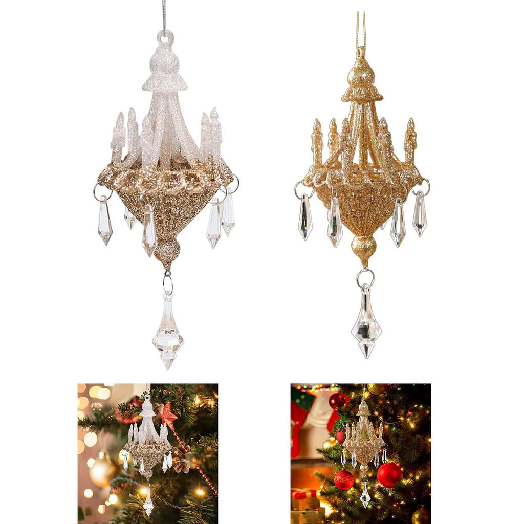 Christmas Tree Ornament DIY Supplies Pendant for Anniversary Wedding Indoor