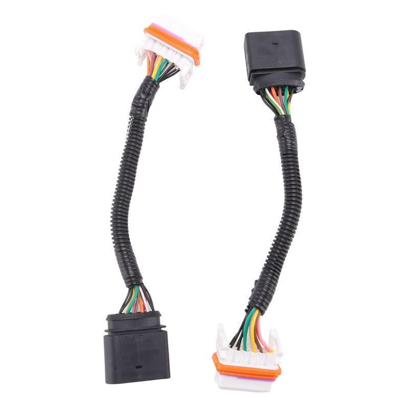 

NEW-2 Pack Headlight Wiring Harness Left And Right For Cayenne Xenon 95563123911 как