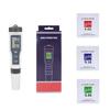 Digital Water Quality Pen Portable LCD Screen ABS 3 In 1 PH TDS Temp Water Quality Tester with Battery No Backlight