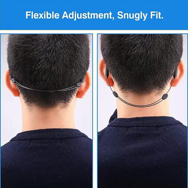 5 ks Nastavitelný protiskluzový popruh na brýle pro sport Univerzální držák na brýle pro děti a dospělé Silikonová šňůrka na brýle