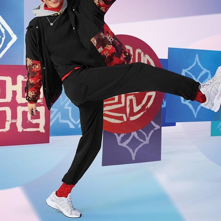 Adidas Neo Chinese New Year Tiger Graphic Sweatshirt Men Sweatshirt Black HM7487