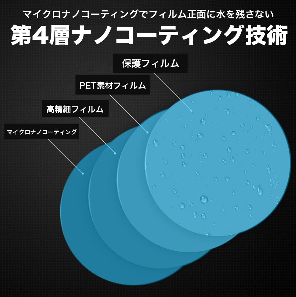 Hydrophilic Film Car Mirror Side Glass 2 Pack Side Film Car Mirror Side Window Waterproof Anti-Fog Anti-Glare Mirror Universal