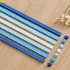 Paper Star Five Pointed Star Bottle Gift Box Kawaii DIY Origami Stars Paper Strips Gradient Blue Decorative Paper
