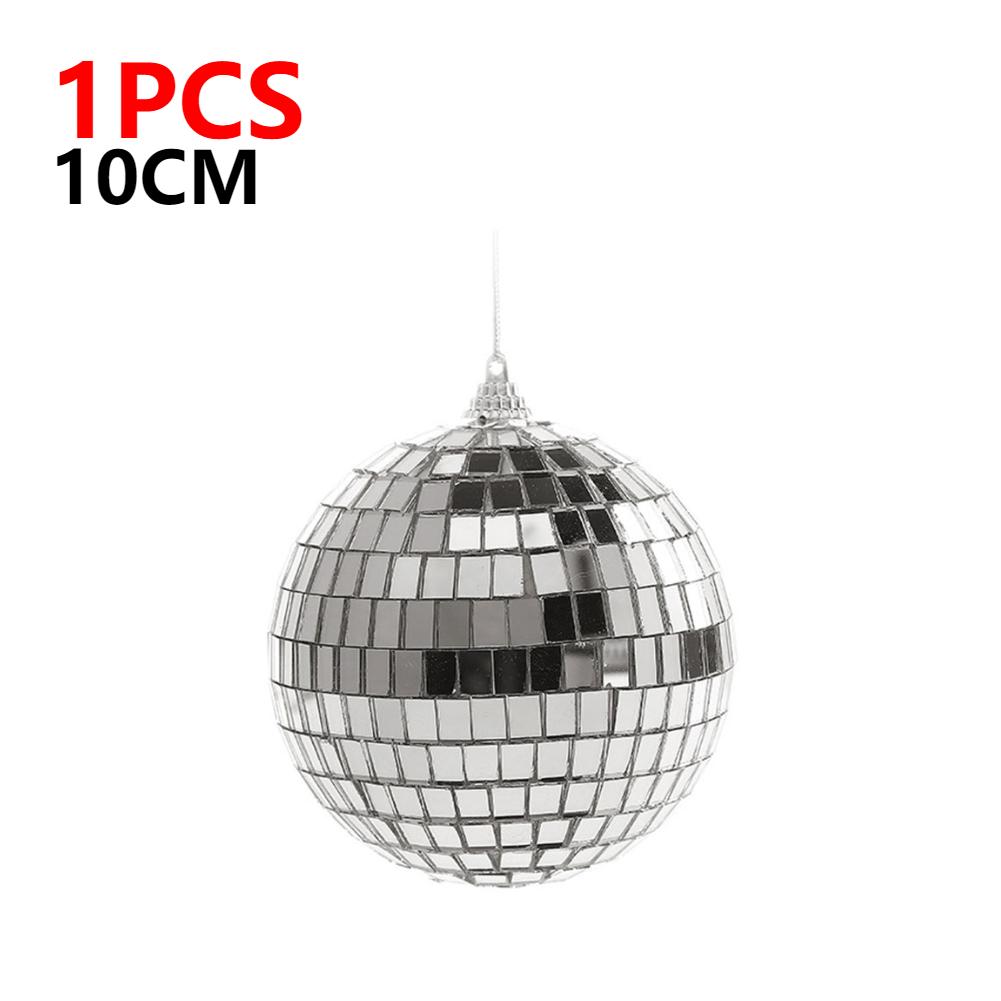 1/6pcs Mirror Reflective Ball Bar Disco Wedding Ins Cake Decoration Ball Christmas Ball Decoration Props Holiday Decoration