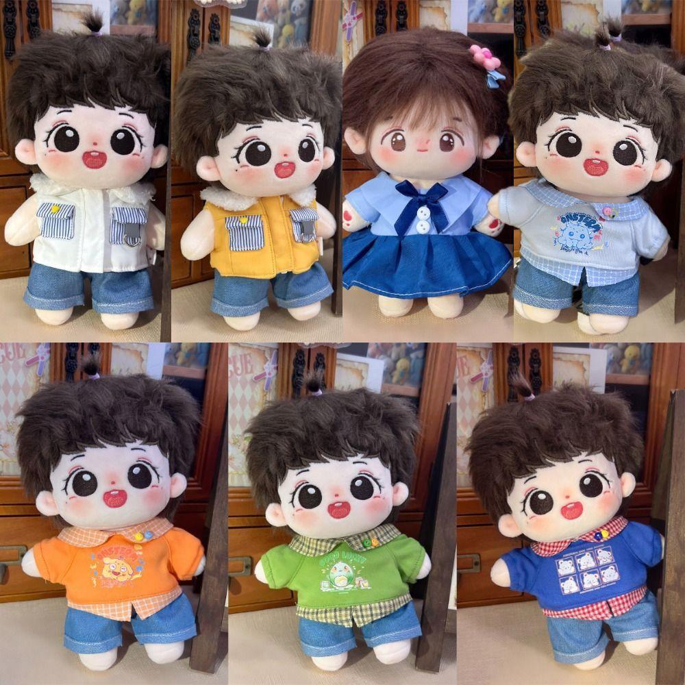 

Dolls Accessories Doll Hoodie Hand-made Doll Change Clothes Girl Suit Clothing Birthday Gifts