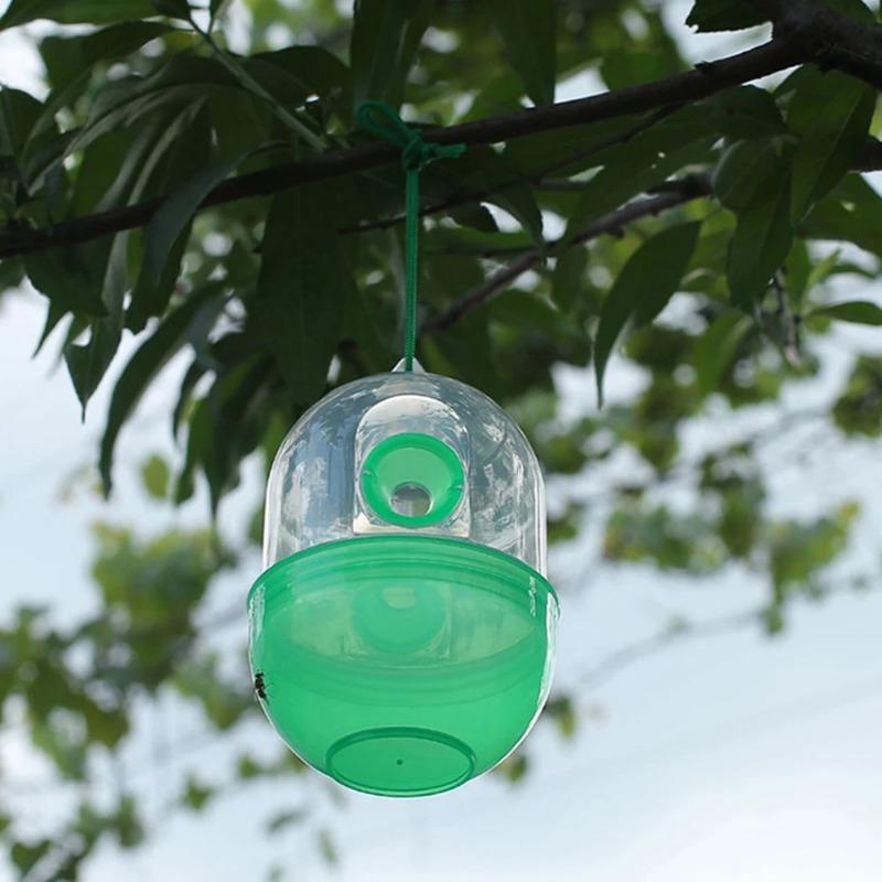 20PCS Hanging Beekeeping Catcher Cage Reusable Yellow Jacket Trap Wasps Control Wasp Bee Catcher for Home Garden Orchard Farm