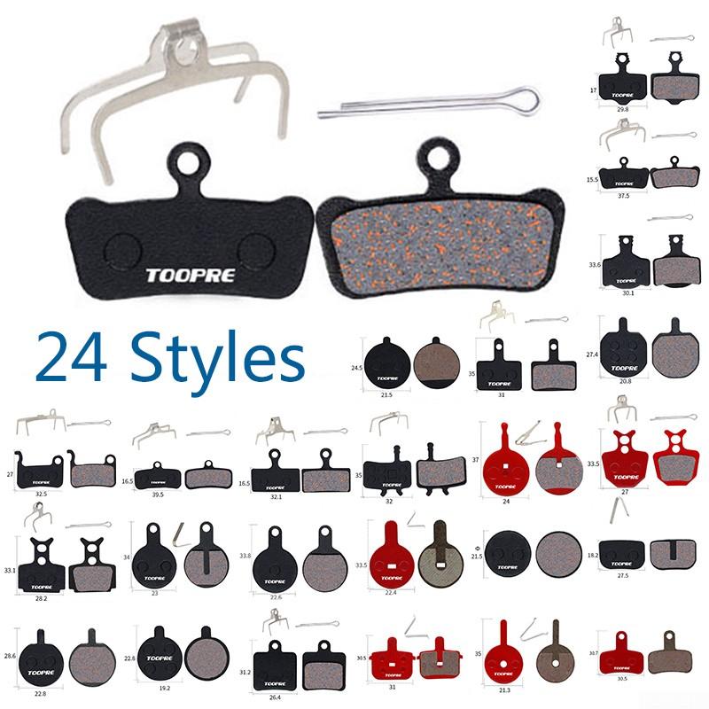 

1 пара MTB велосипедных металлических красных/черных дисковых тормозных колодок для M446 355 395 BB5 UK ~