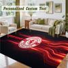 Crystal Velvet Square Rug Custom NameMiddlesbrough FC Pattern Non Slip Home Floor Decor Rug