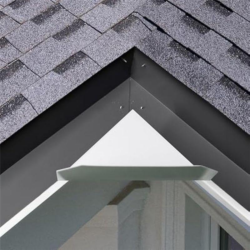 AEE4-Extreme X Rain Gutter Diverter, Bi-Directional Rain Diverter For Gutters And Gutter Extension, Splash Guard Alternative