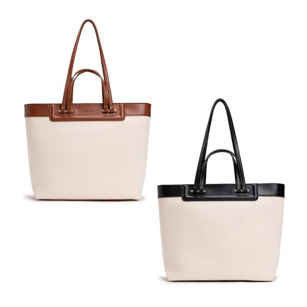 Esquire Collection Women'S Brine Canvas Shopper Bag Eshb858_859