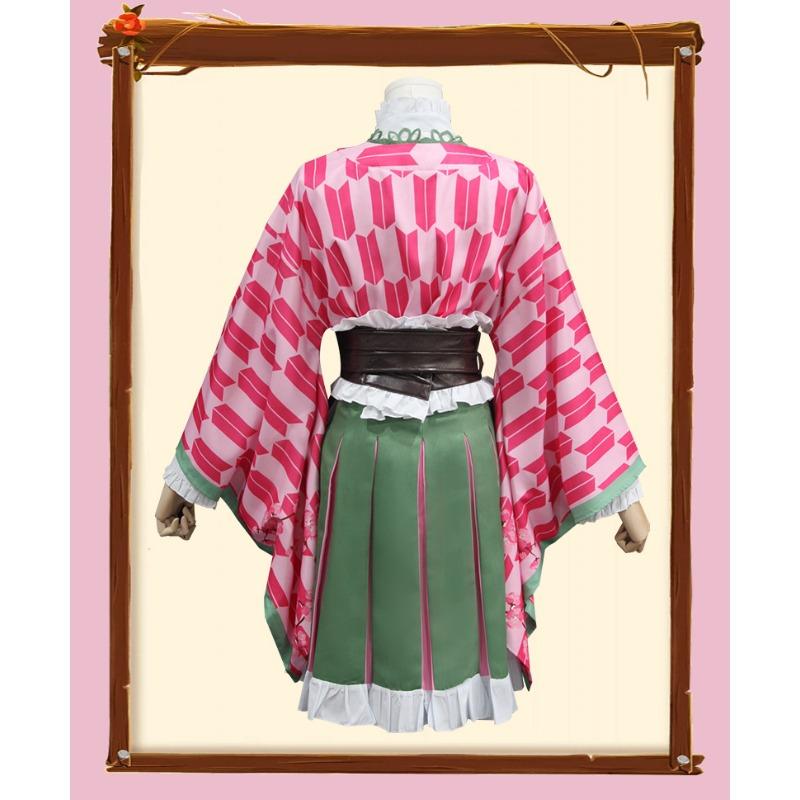 Demon Slayer Cosplay Mitsuri Kanroji 5th Anniversary Concert Cosplay Costume